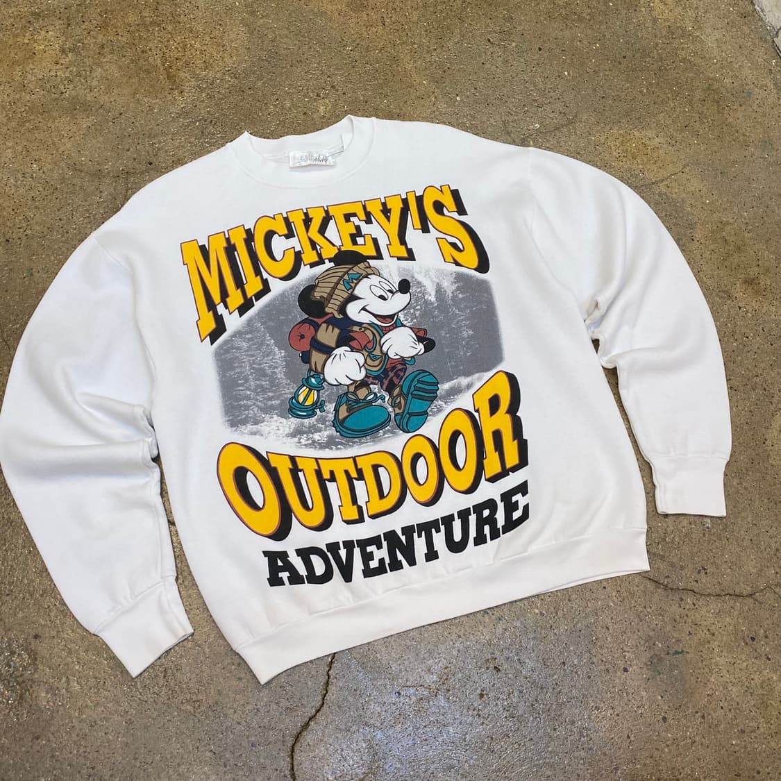 레어 90s Made in USA 빈티지 디즈니 미키마우스 맨투맨 상품이미지2