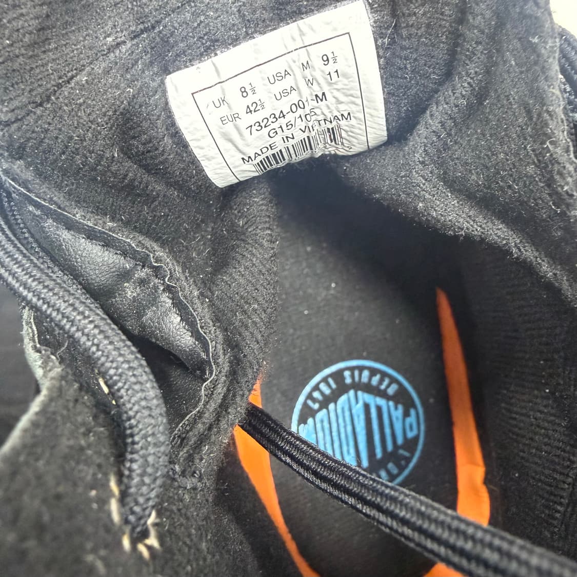 (8.5 260-265)팔라디움 워커 부츠 팜파 하이탑 상품이미지9