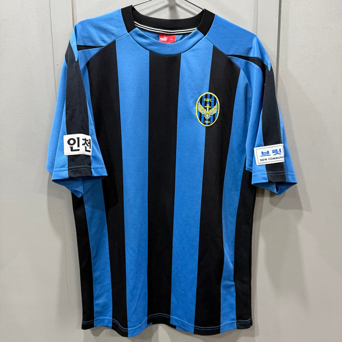 2XL 푸마 인천유나이티드 FC 축구팀 유니폼 반팔 티셔츠 상품이미지1
