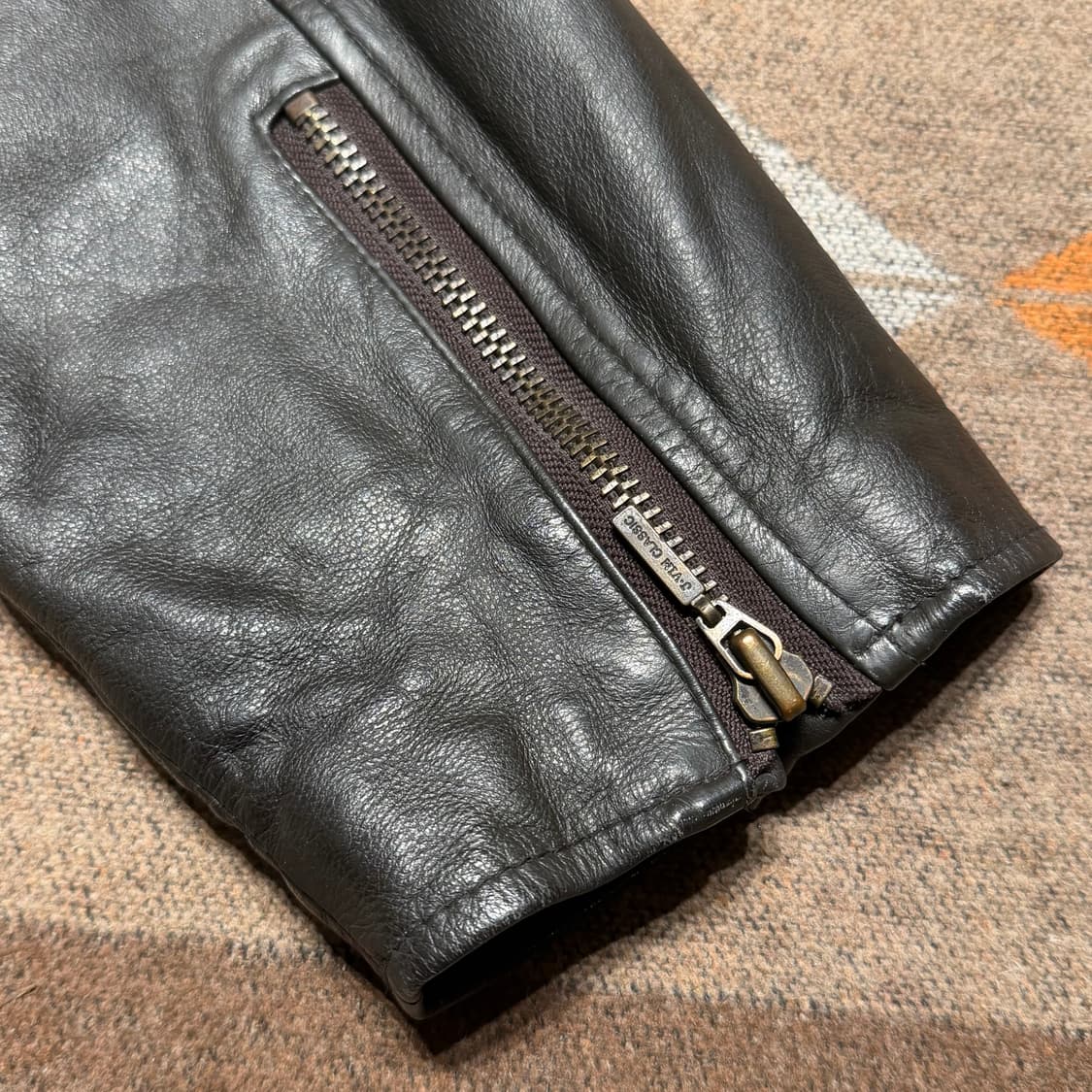 제이 빔 카우레더 30s 스포츠 자켓 L 105 소가죽 상품이미지6