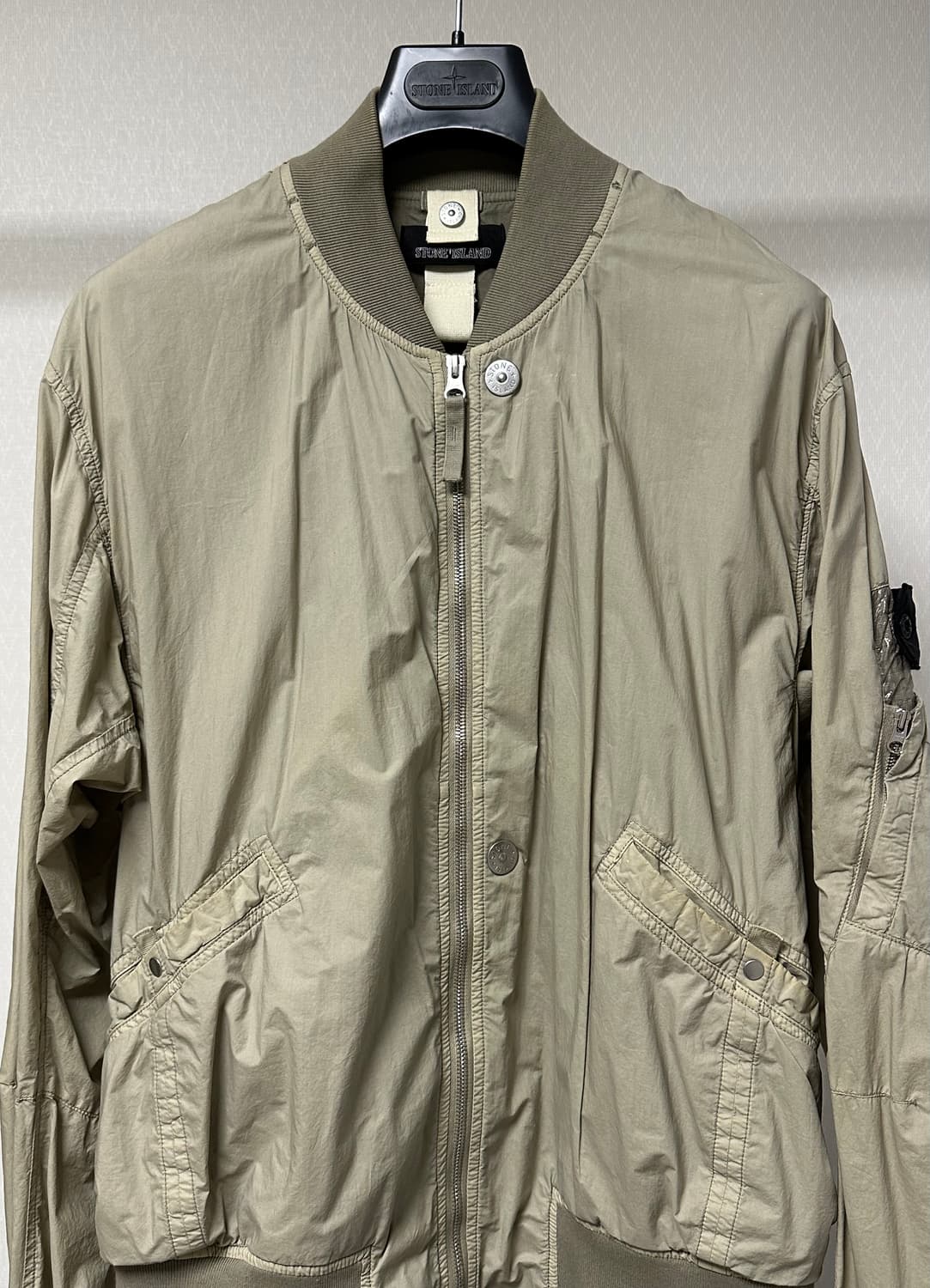 스톤아일랜드 쉐도우 펠레 ovd 자켓 22ss L(105) 국내판 상품이미지1