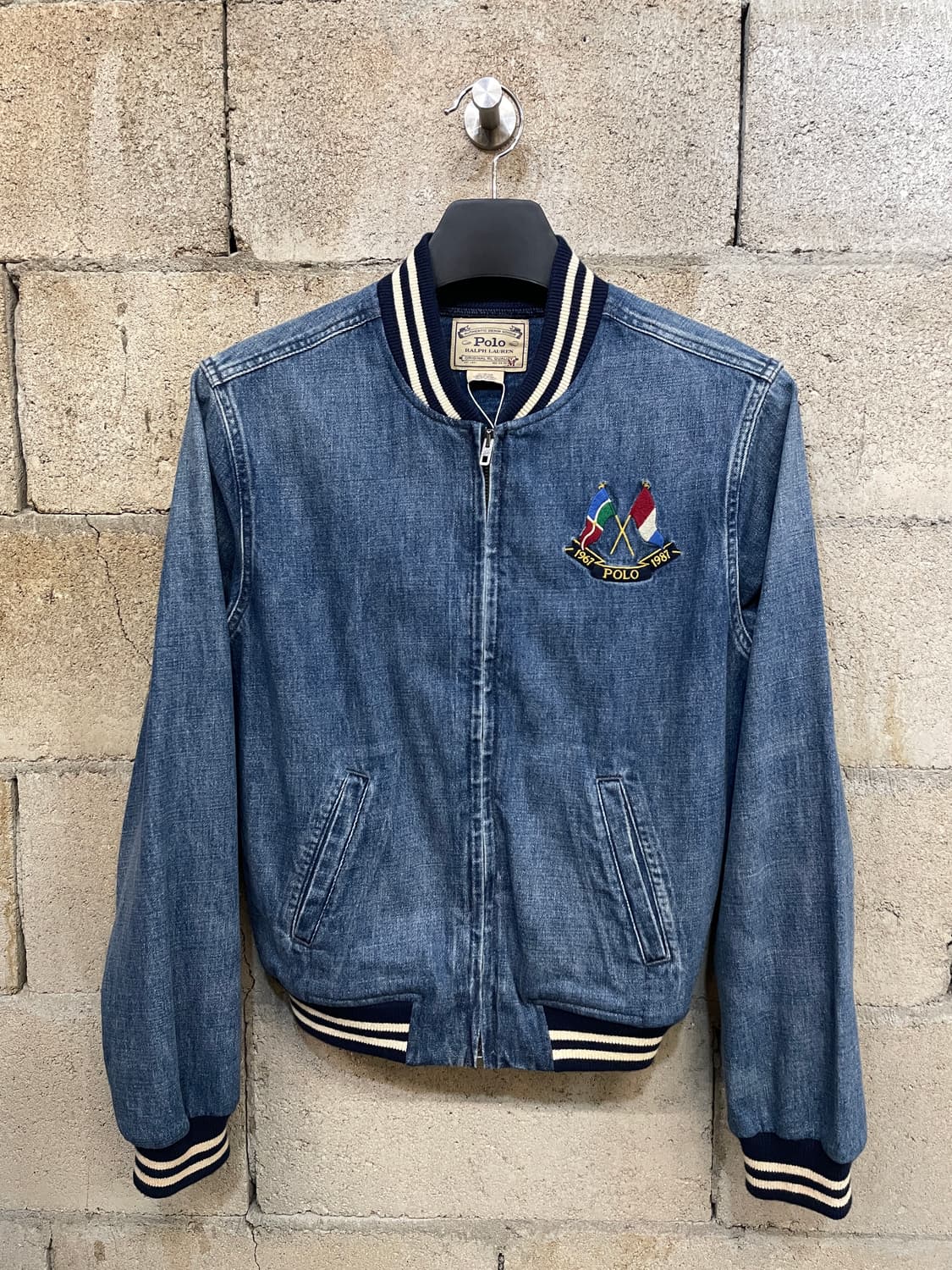 폴로 랄프로렌 데님 봄버 자켓 상품이미지1