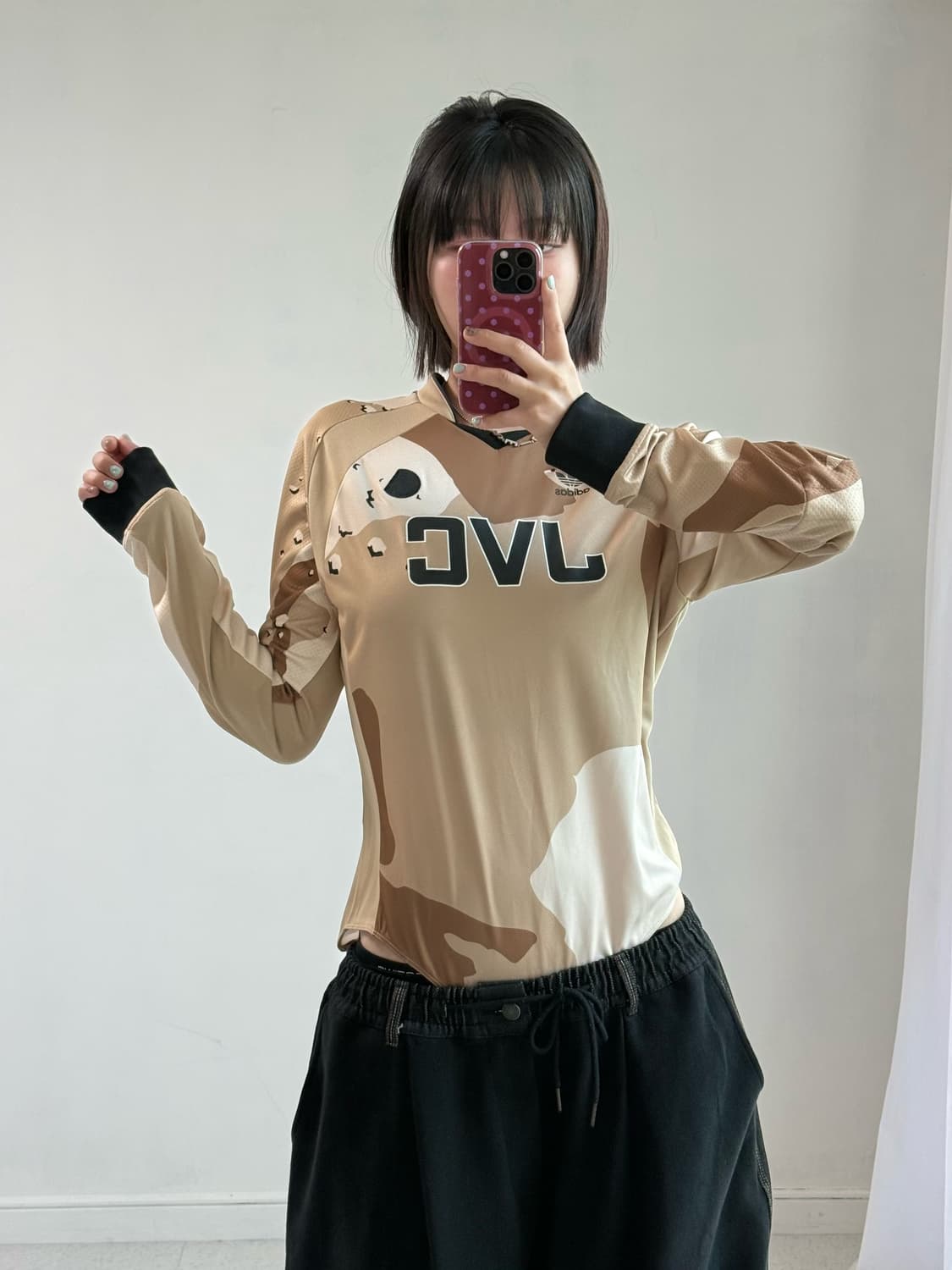 아디다스 데저트 카모 JVC 바디수트 상품이미지2