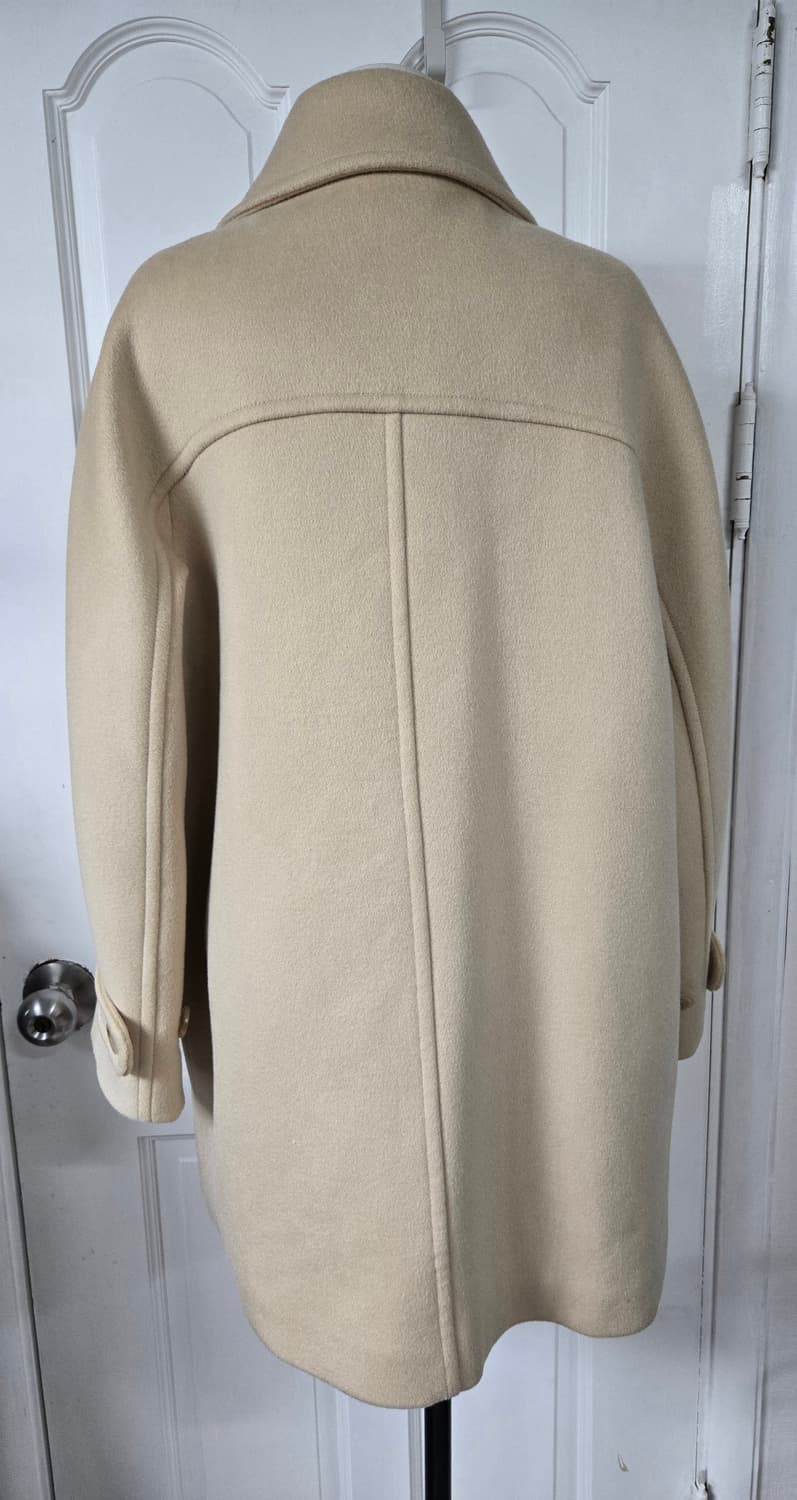 룩캐스트 버터 마리 하프 울코트 상품이미지4