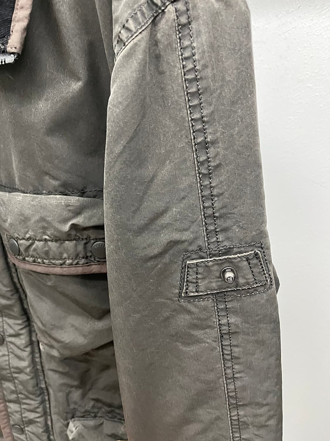 100) 시리즈 가먼트다잉 자켓  상품이미지6