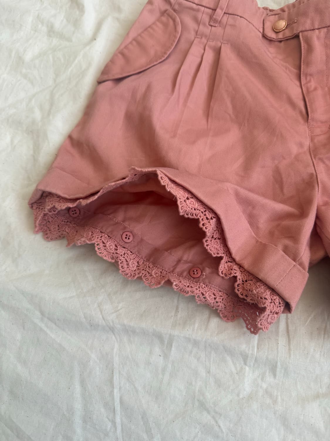 키치 러블리 피치핑크 숏팬츠 상품이미지3