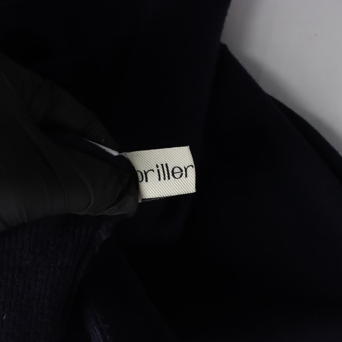 브리에주르 네이비 골드버튼 크롭 가디건 M 상품이미지5