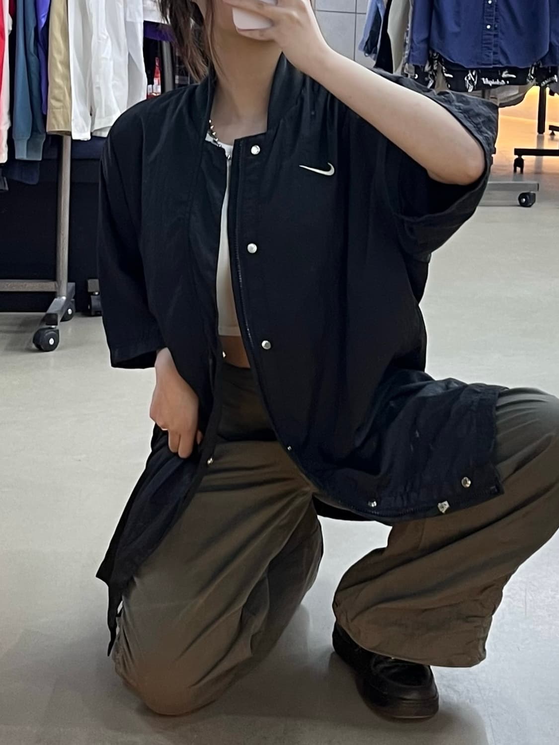 나이키 피어오브갓 바람막이 자켓 상품이미지1