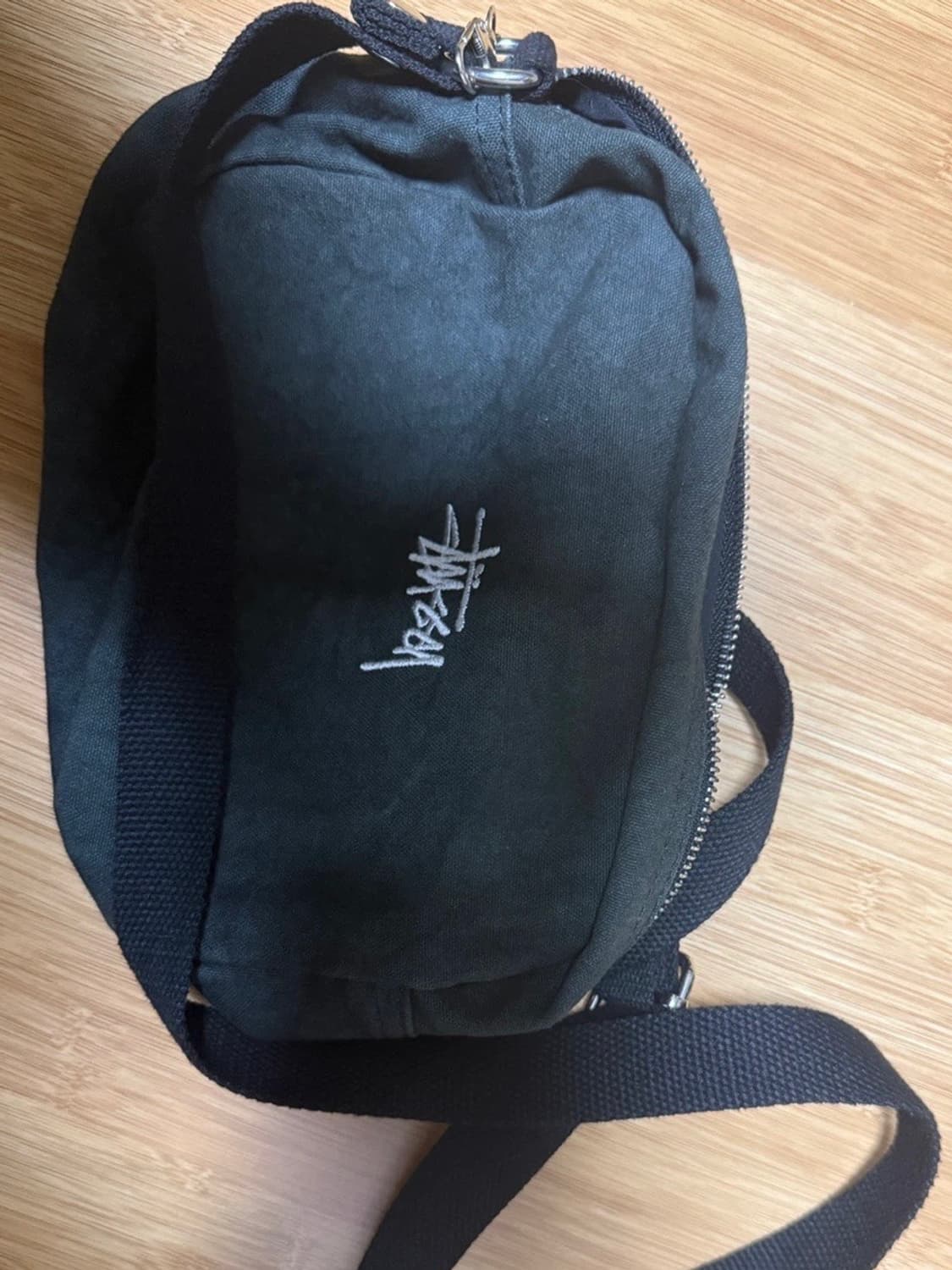 스투시 캔버스 사이드 파우치 워시드 상품이미지2