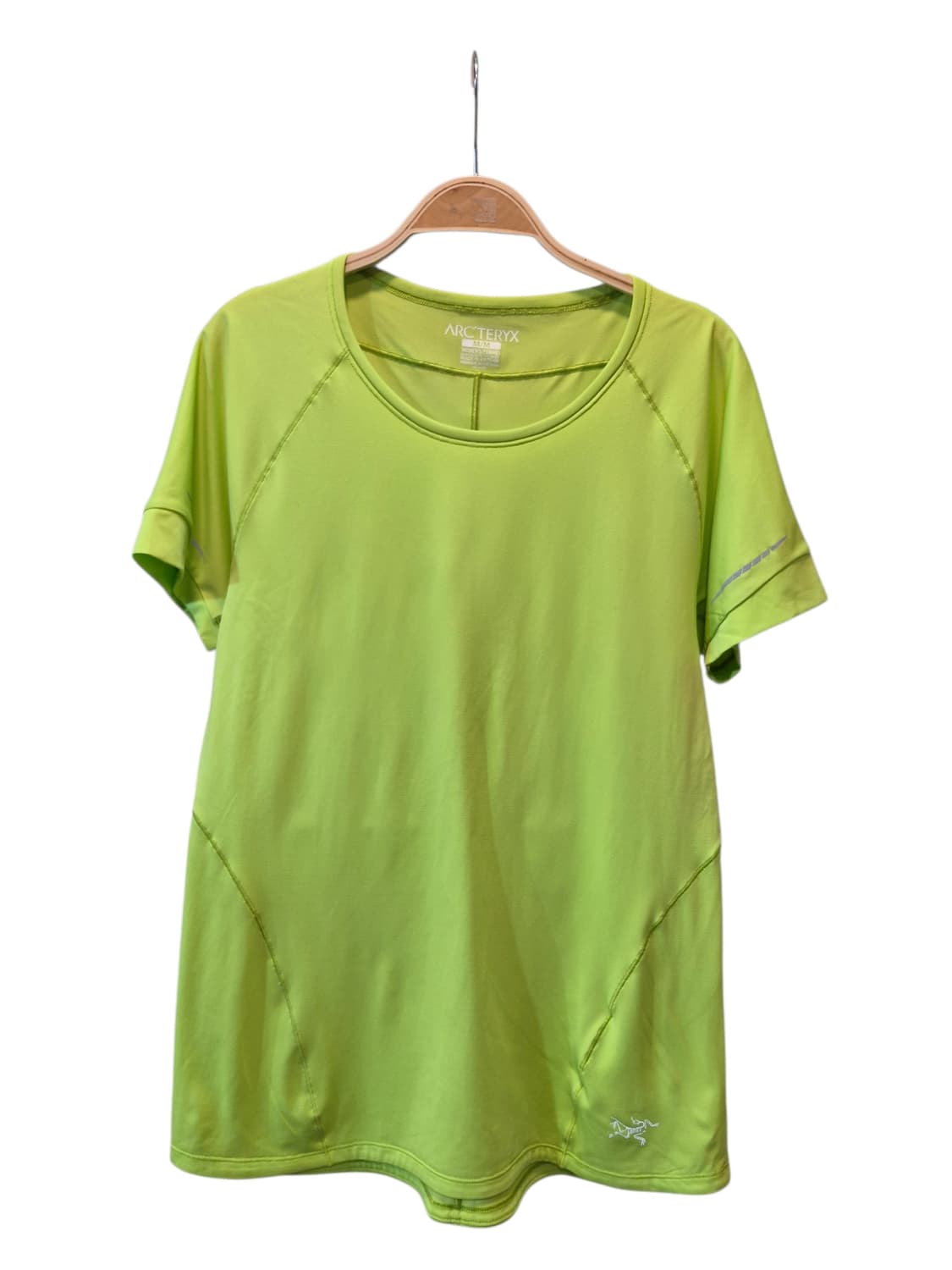 아크테릭스 기능성 반팔 라임색 상품이미지1