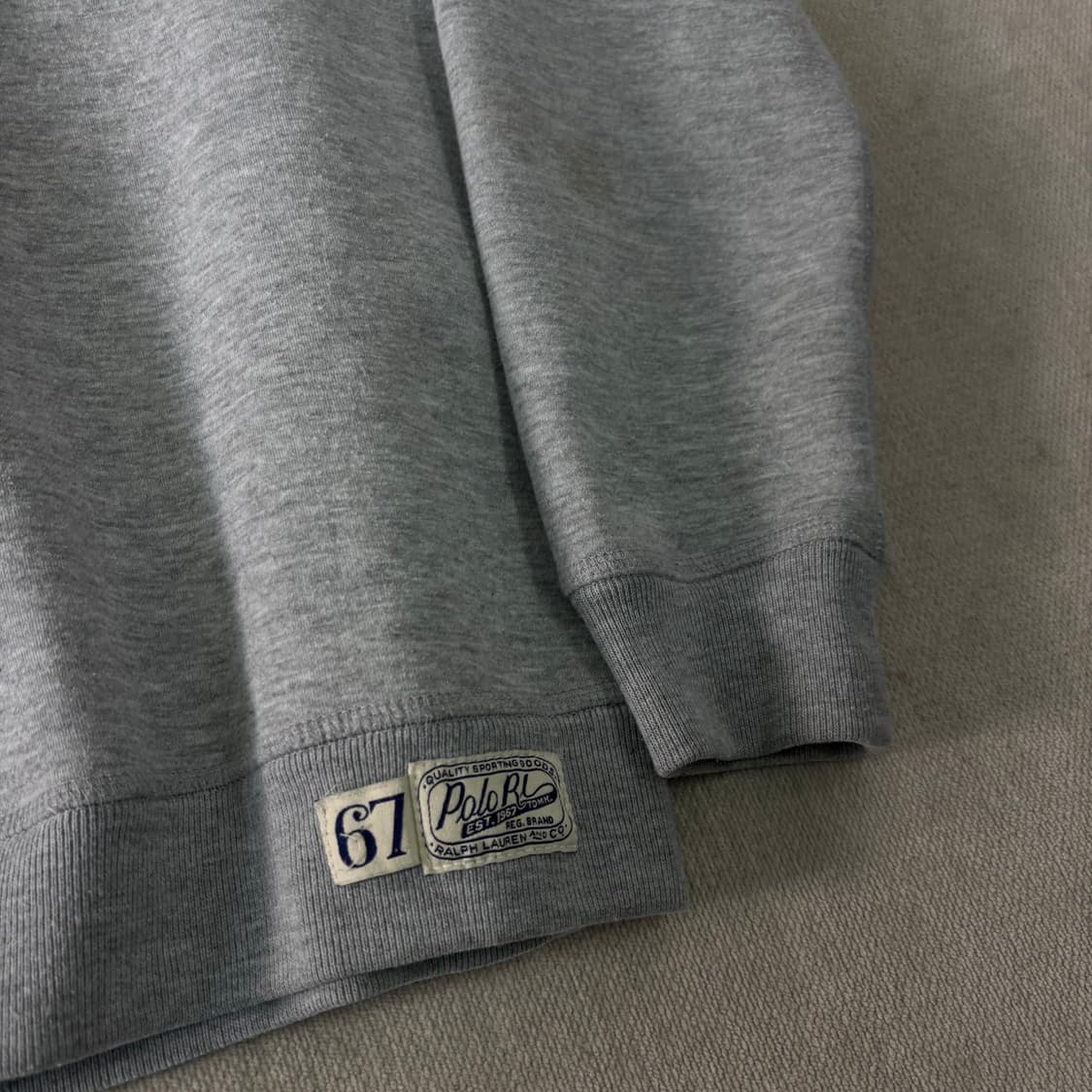 100 폴로랄프로렌 신형라벨 스펠아웃 맨투맨 상품이미지3