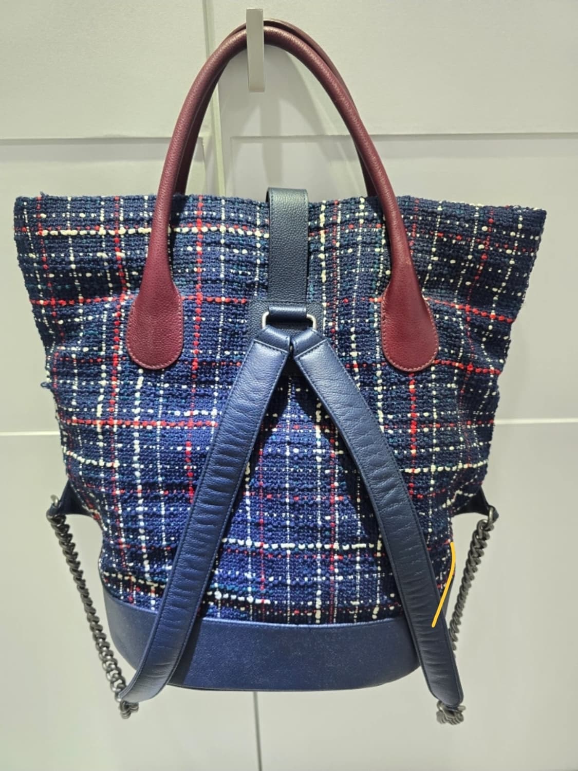 Chanel 크루즈 트위드 백팩 / 토트백 (쇼 샘플 레어템) 상품이미지10