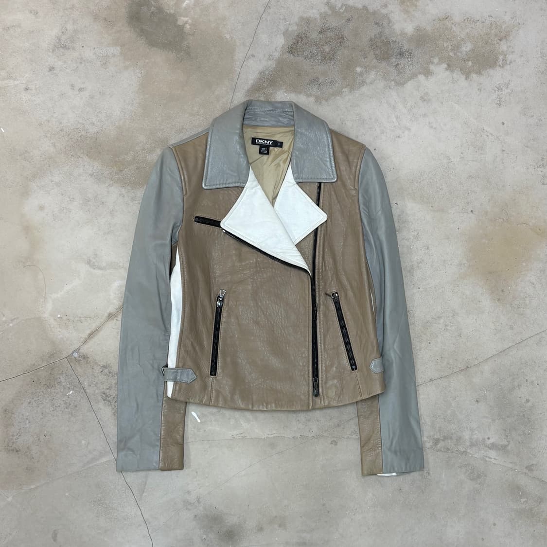 [S] DKNY Leather Jacket 상품이미지1