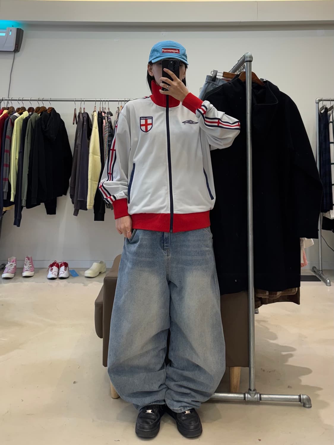 엄브로 잉글랜드 국가대표 트랙탑 져지 상품이미지5