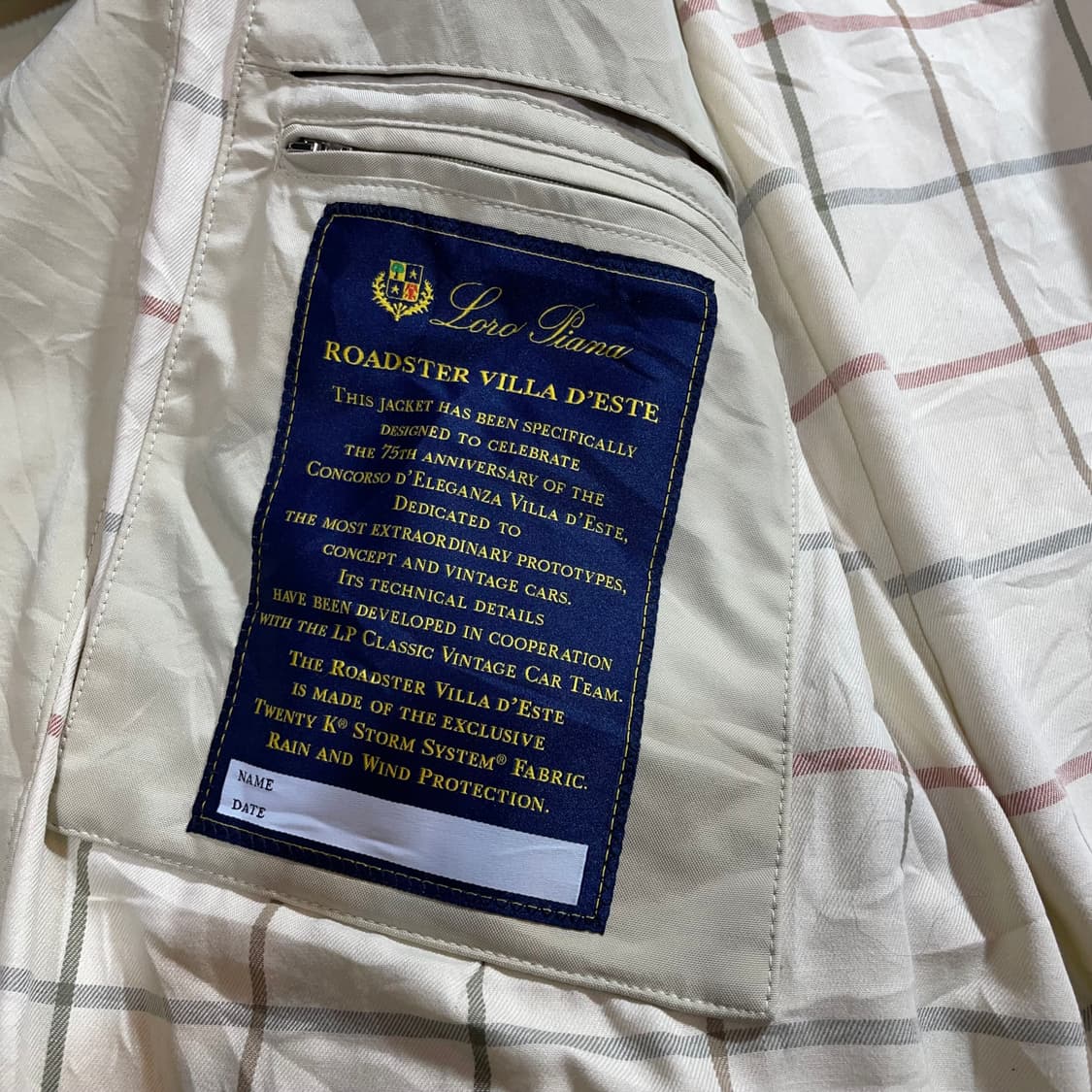 로로피아나 더블 포켓 자켓 상품이미지10