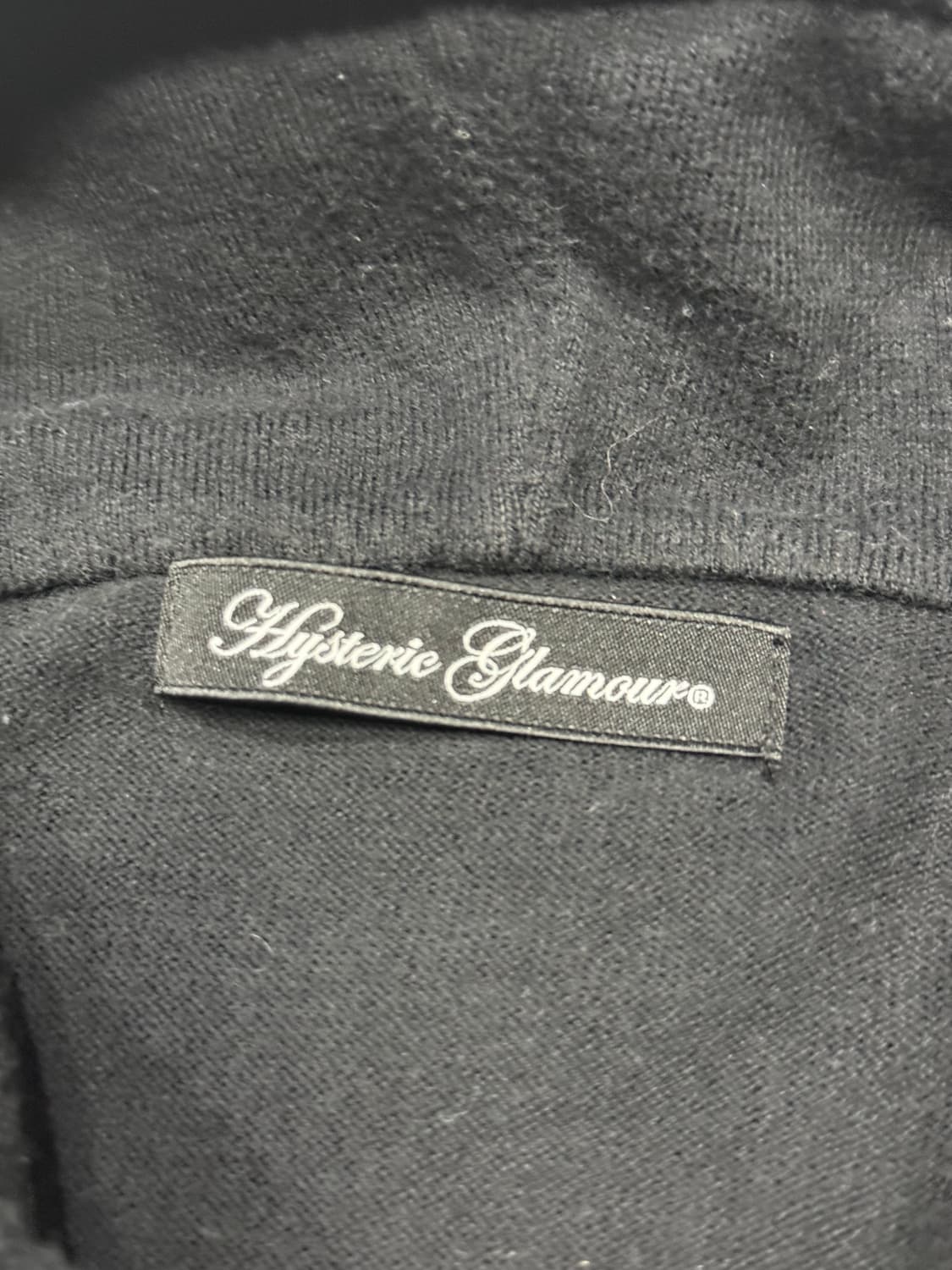 히스테릭 글래머 아카이브 히스걸 니트 후드 집업 자켓 상품이미지3