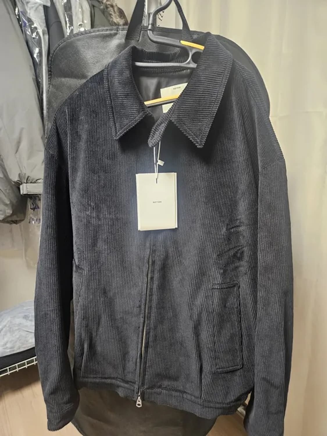 포터리 코듀로이 스윙탑 블랙 3사이즈 상품이미지2