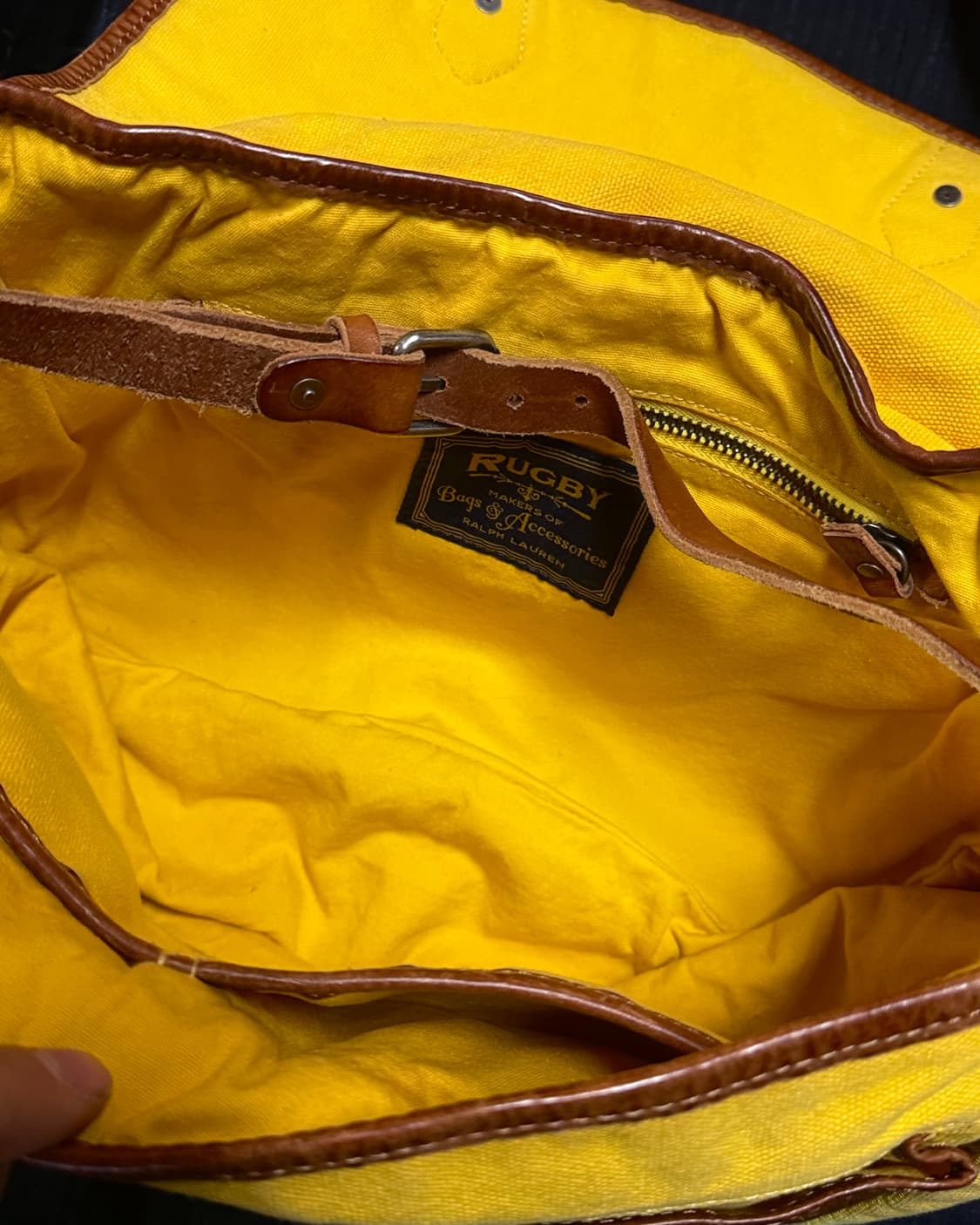 럭비 랄프로렌 캔버스 크로스 백 상품이미지5