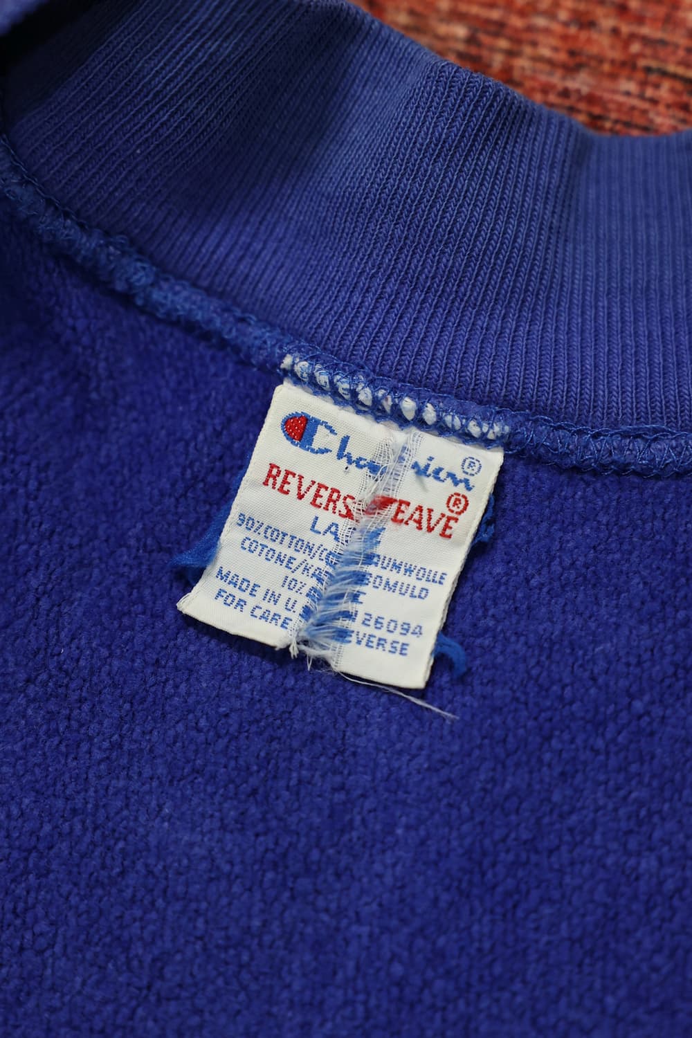 90s 빈티지 챔피온 리버스위브 스냅 가디건 판매 상품이미지7