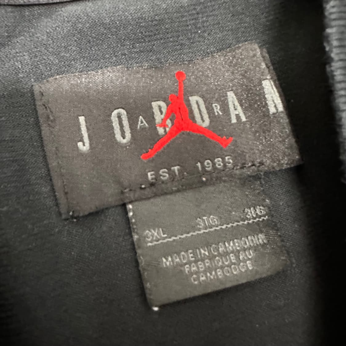 NIKE 나이키 조던 반팔티셔츠 블랙 3XL 상품이미지4