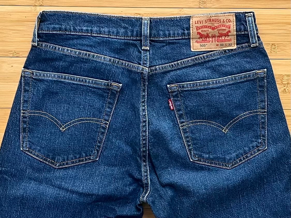 리바이스 505 데님팬츠 W30 L32 상품이미지4