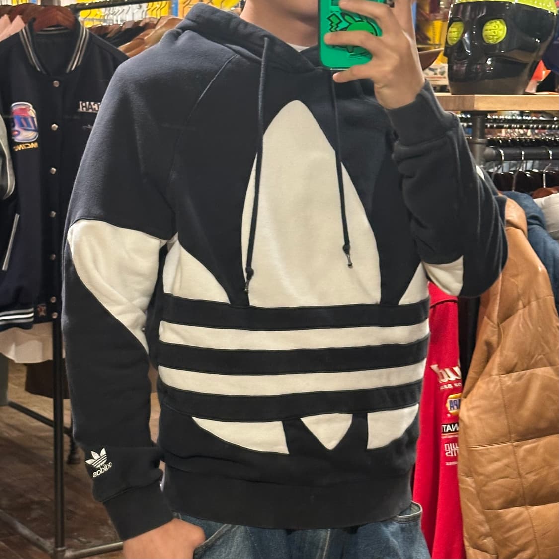[HI] 아디다스 후드티 블랙 상품이미지4