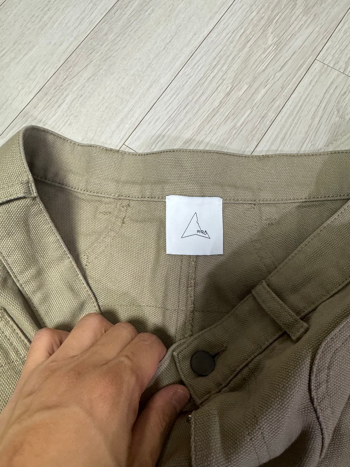 roa 로아 하이킹 캔버스 코튼 트라우저 토프 팬츠 상품이미지6