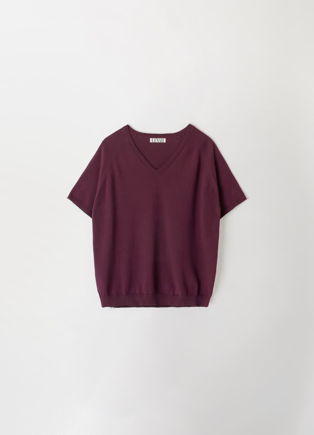 르바(LEVAR) Fresh Cotton V-Neck Knit 상품이미지2