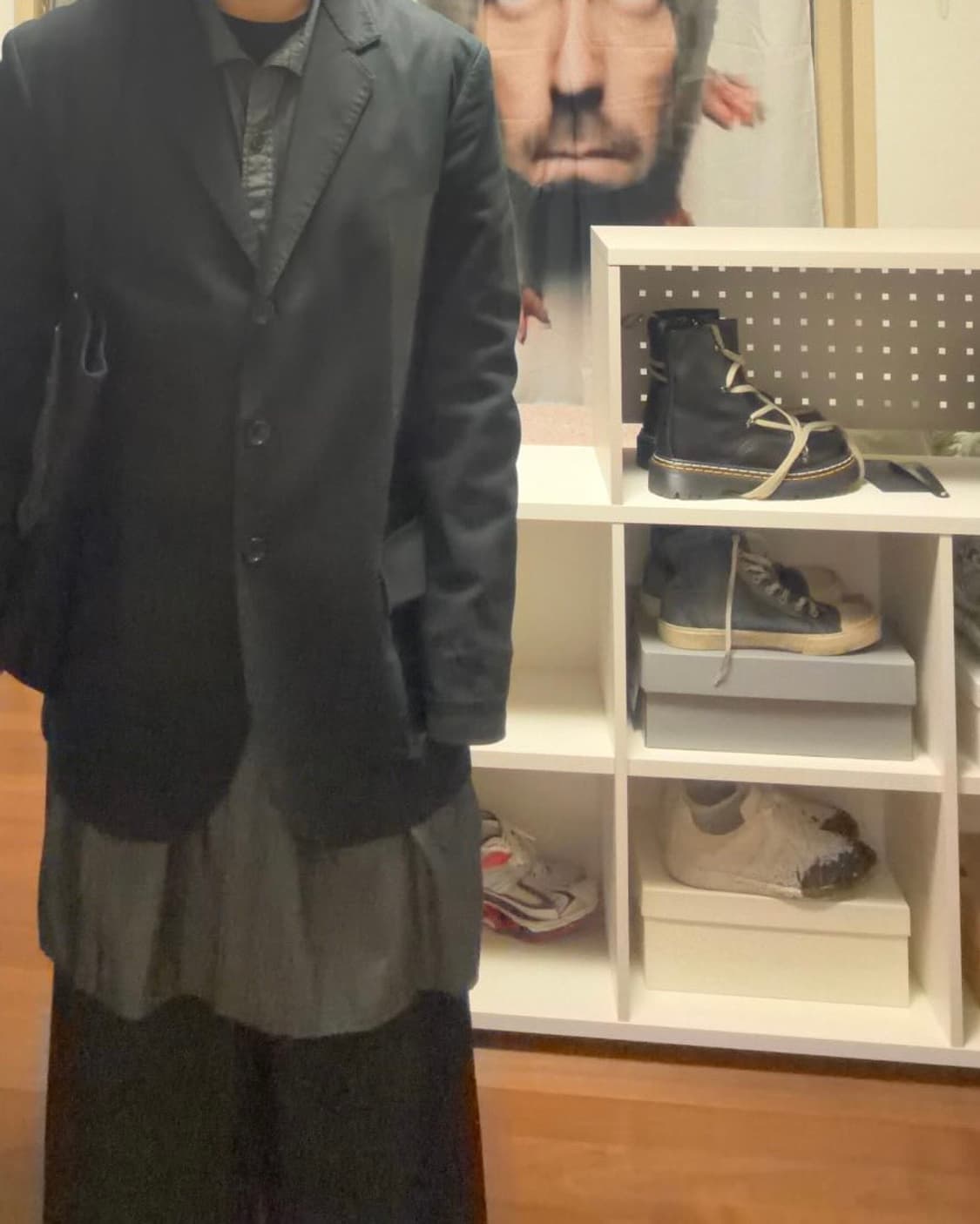 요지야마모토 뿌르옴므 롱 셔츠 상품이미지1