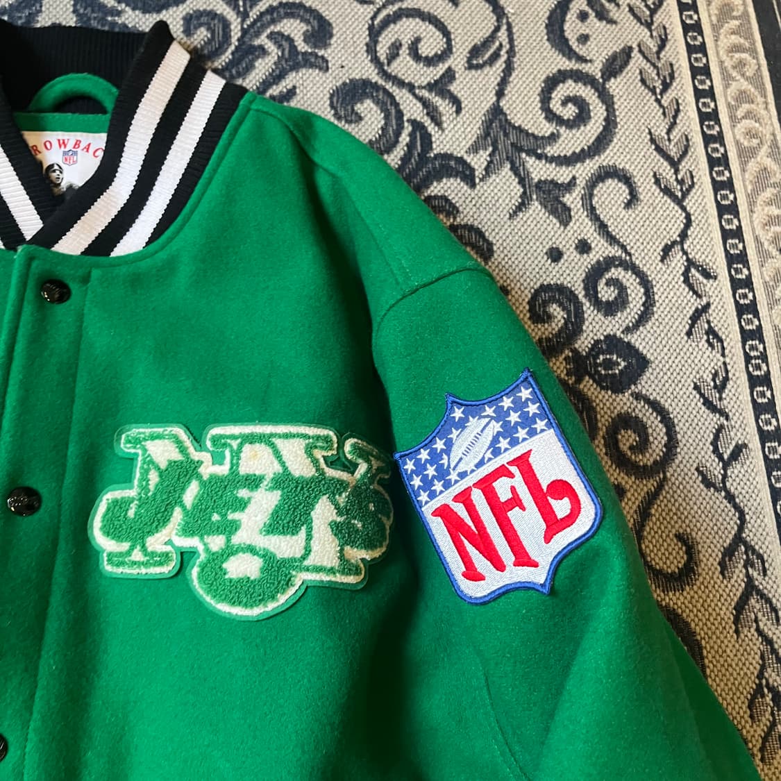 XL 미첼앤네스 NFL 바시티 자켓/W2068 상품이미지2