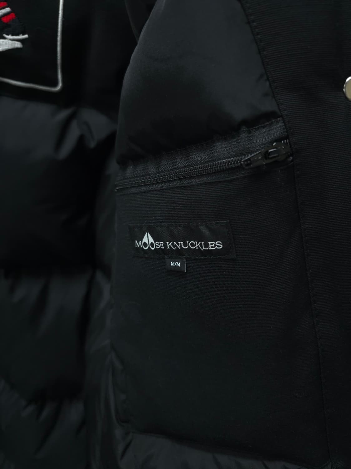 무스너클 스털링 블랙퍼 패딩 ( 여성 M/M ) 상품이미지9