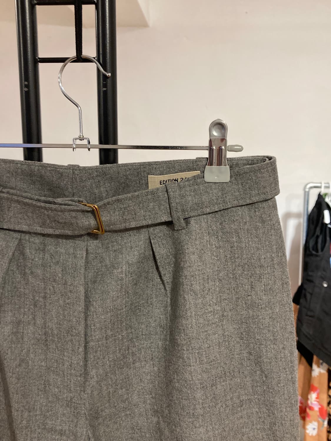 생로랑 크롭 슬랙스 34 상품이미지4