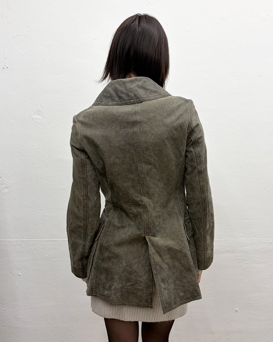 폴 스미스 카우 레더 더블 자켓 상품이미지2