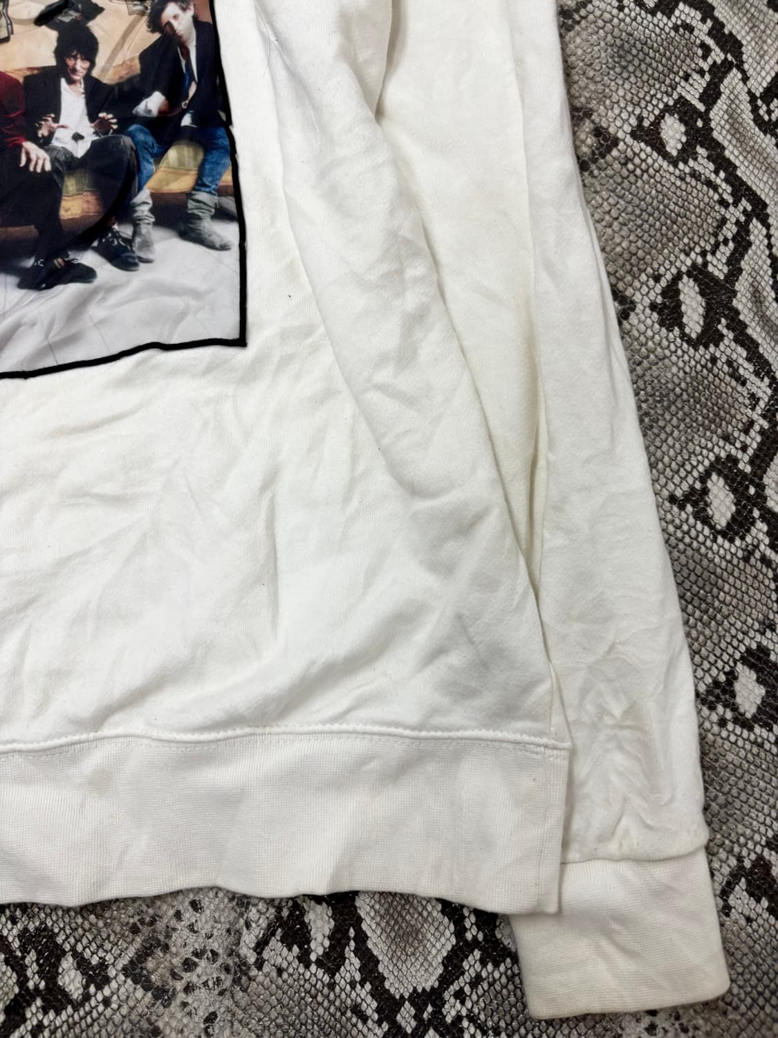 “Rolling Stones” Band Print Sleeve 상품이미지6