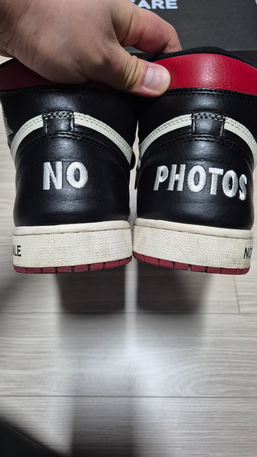 [285, 중고] 조던1 낫포리셀 레드 상품이미지9