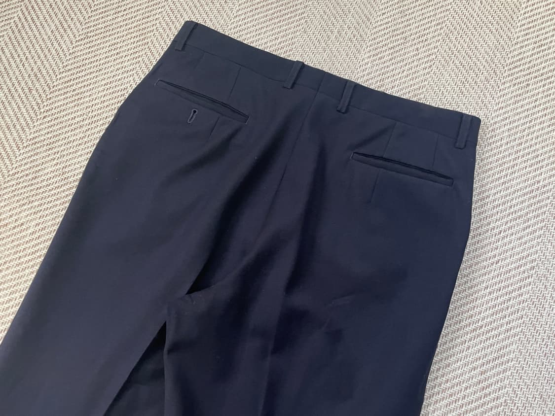 크리스찬 디올 몽슈르 네이비 울 슬랙스 J03610 상품이미지7