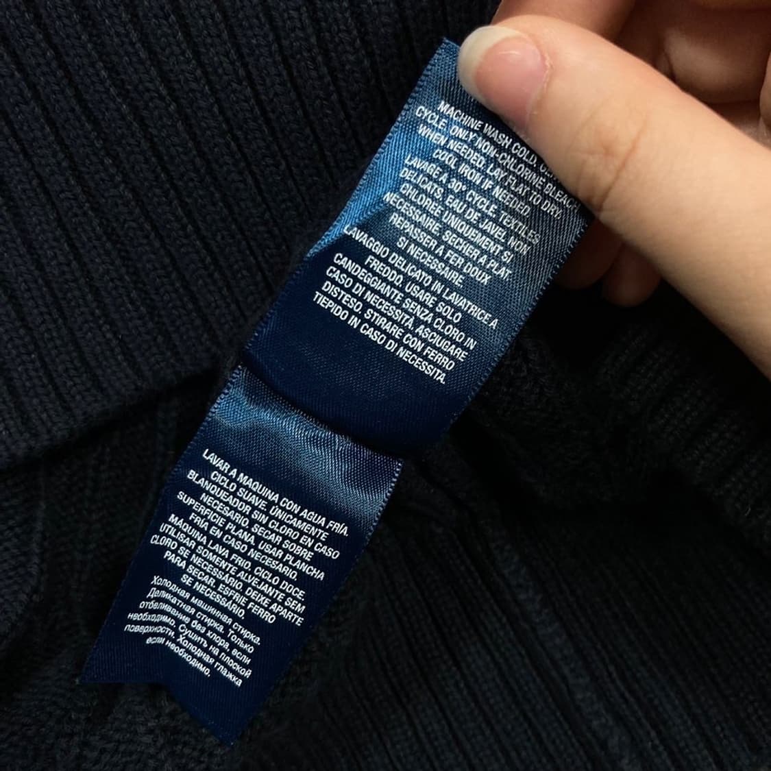 PoloRalphLauren로고 꽈배기 니트조끼 상품이미지5