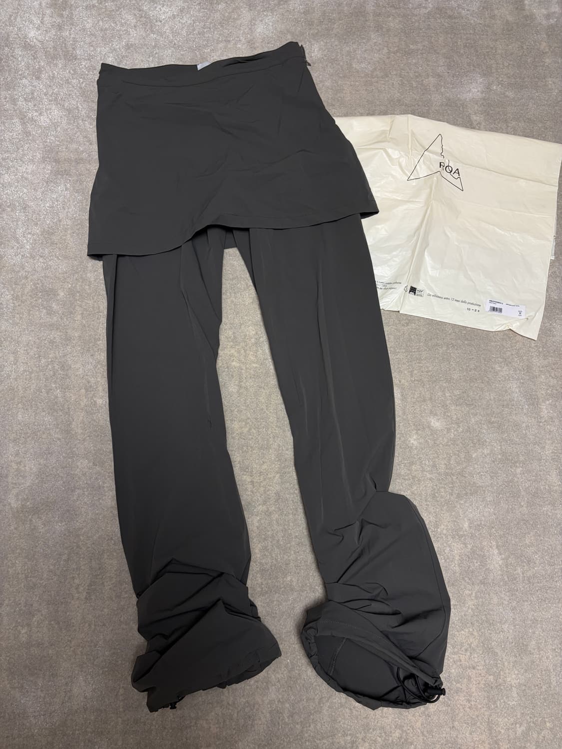 로아 skort pants 차콜 M 새상품 상품이미지1