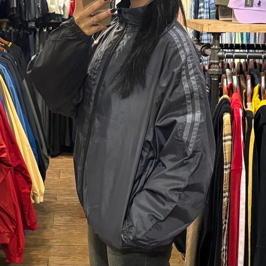 [HI] 나이키 바람막이 다크네이비 상품이미지3