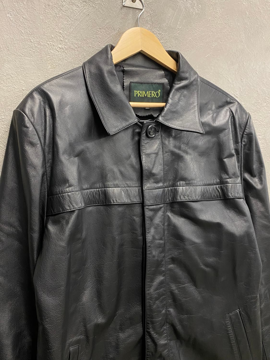 [XL] 90s PRIMERO 빈티지 소가죽 레더 카코트 상품이미지3