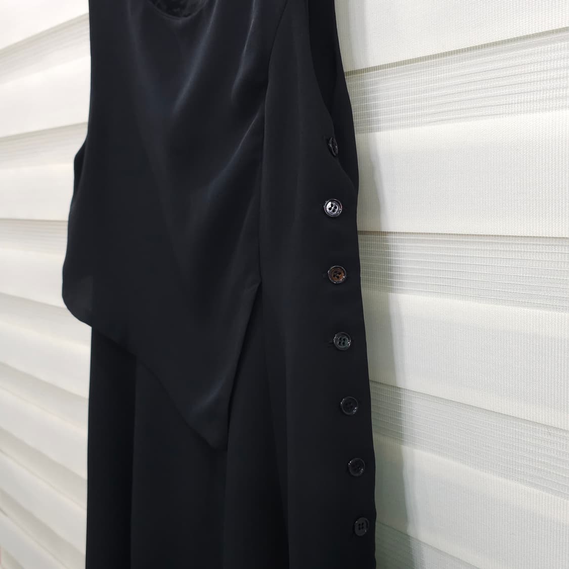 JAPAN 빈티지 민소매 블랙 원피스 드레스- 우먼프리 상품이미지3