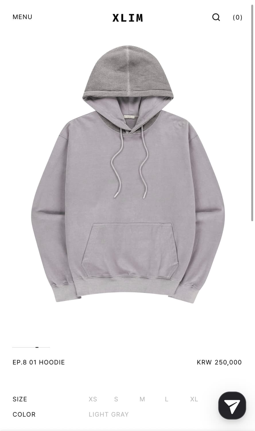 엑슬림 ep.8 01 hoodie 상품이미지1