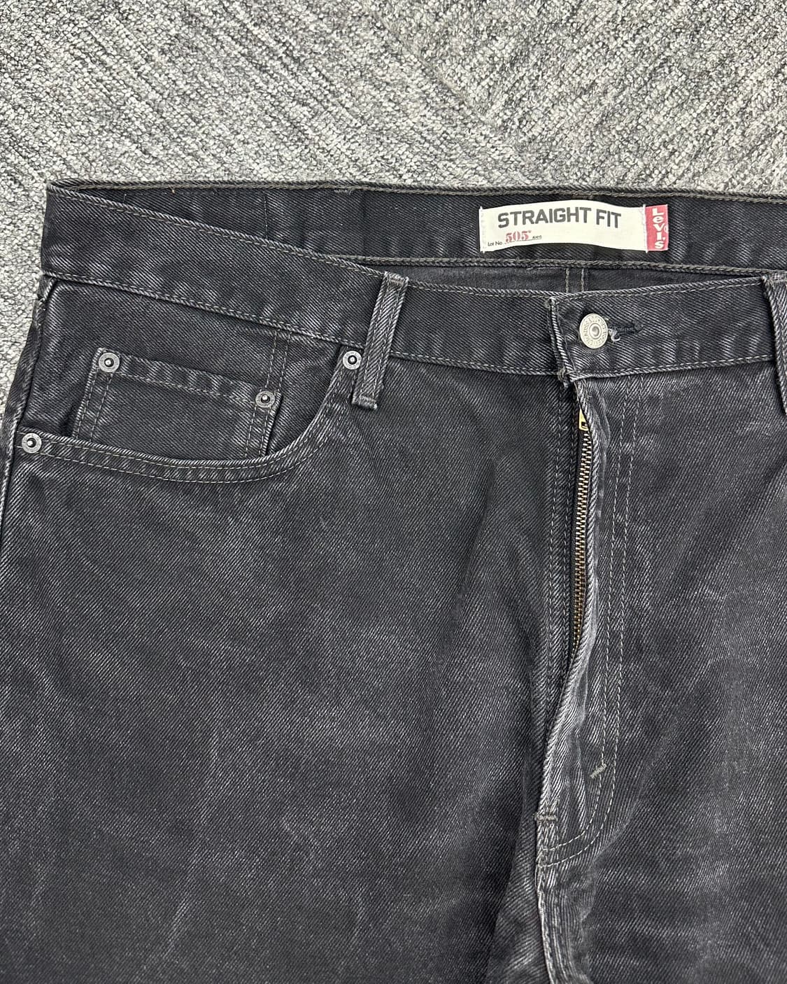 (허단52)00'S 리바이스 505 워싱블랙-M1924 상품이미지3
