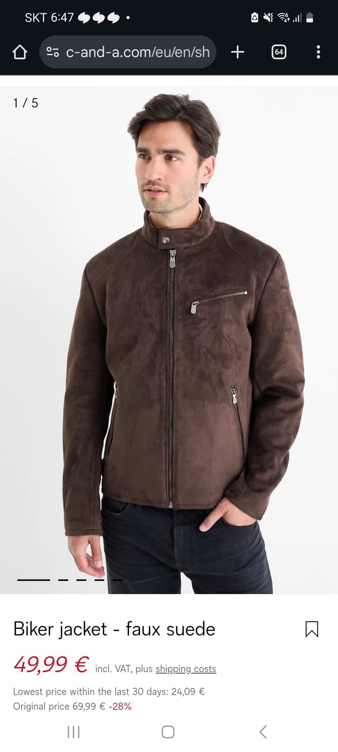 canda leather jacket 상품이미지4