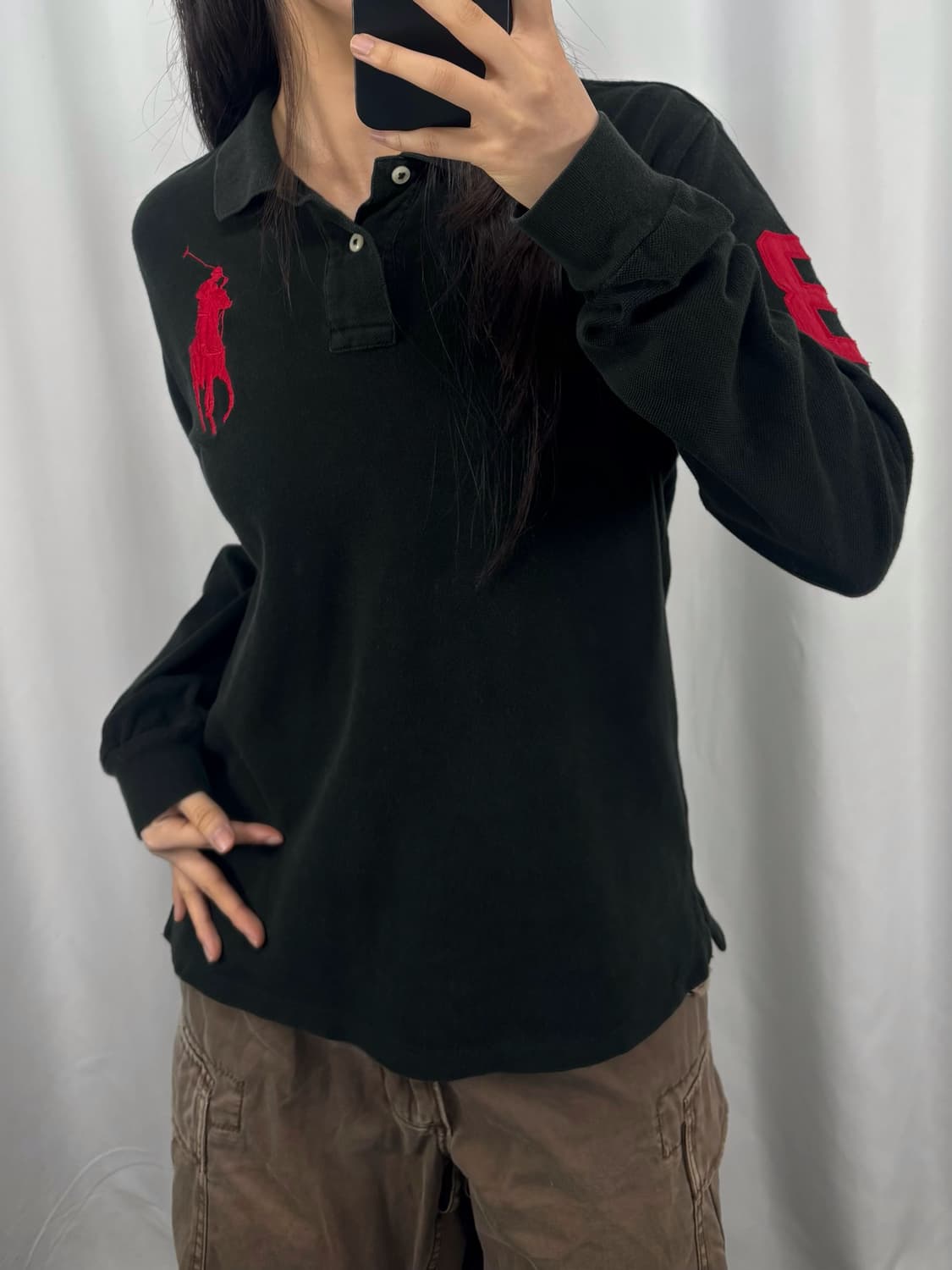 폴로 빅포니 긴팔 카라티 상품이미지3