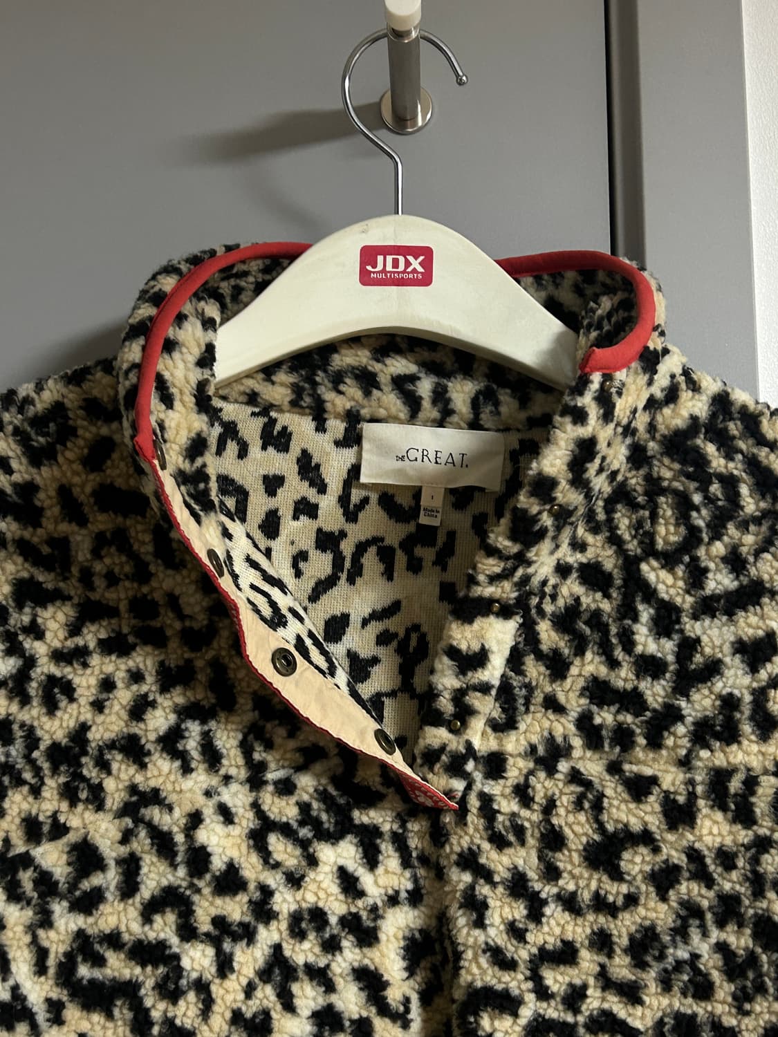 더그레이트 플리스 하프버튼 (비이커구매) 상품이미지3