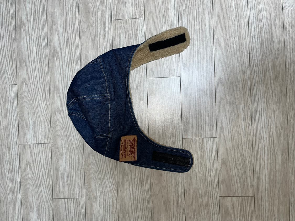 vintage Levi‘s(리바이스) 1850 모자 데님 쉐르파 트루퍼햇 상품이미지2