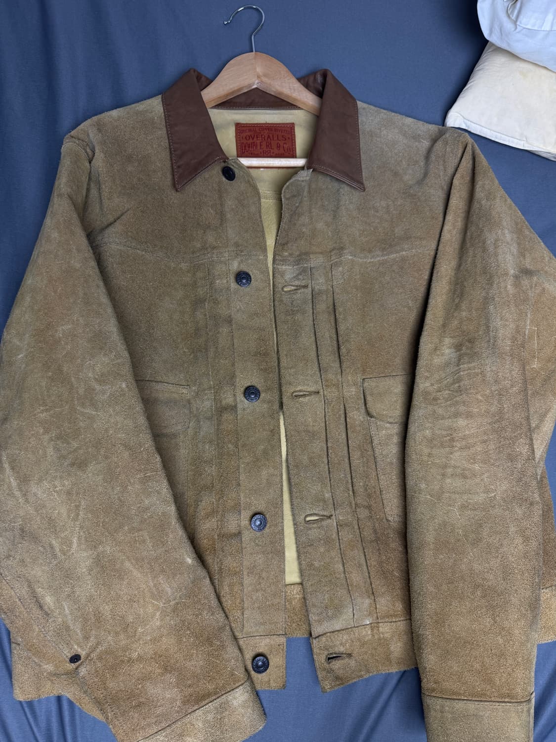 RRL 러프아웃 스웨이드 웨스턴 자켓 L 상품이미지3