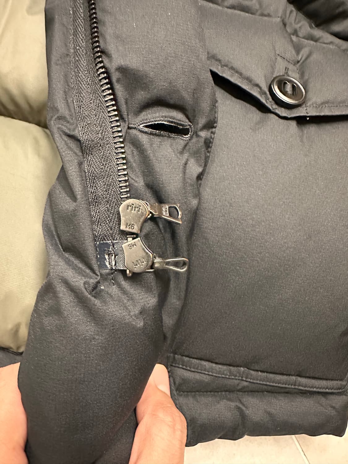 이스트로그 라프 raf 패딩 블랙 M 상품이미지4