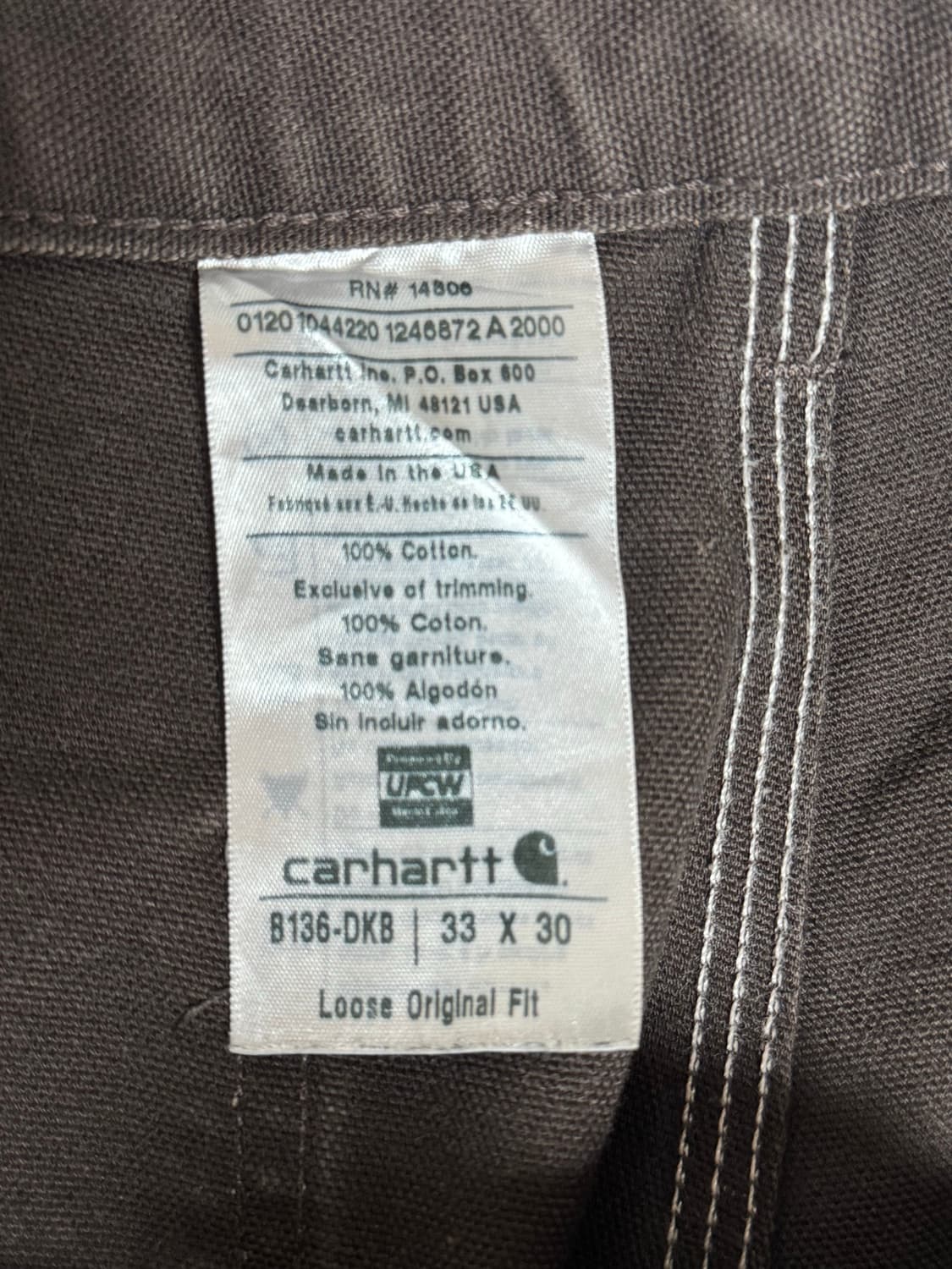 더블니 B136 다크브라운 DKB 32x30 상품이미지3